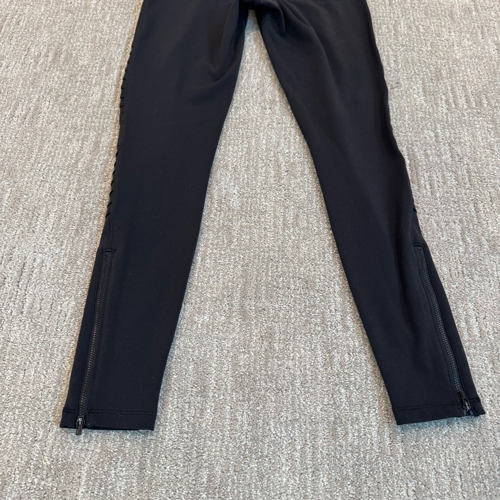 Athleta Black Delancey Moto Tights - Picture 8 of 8